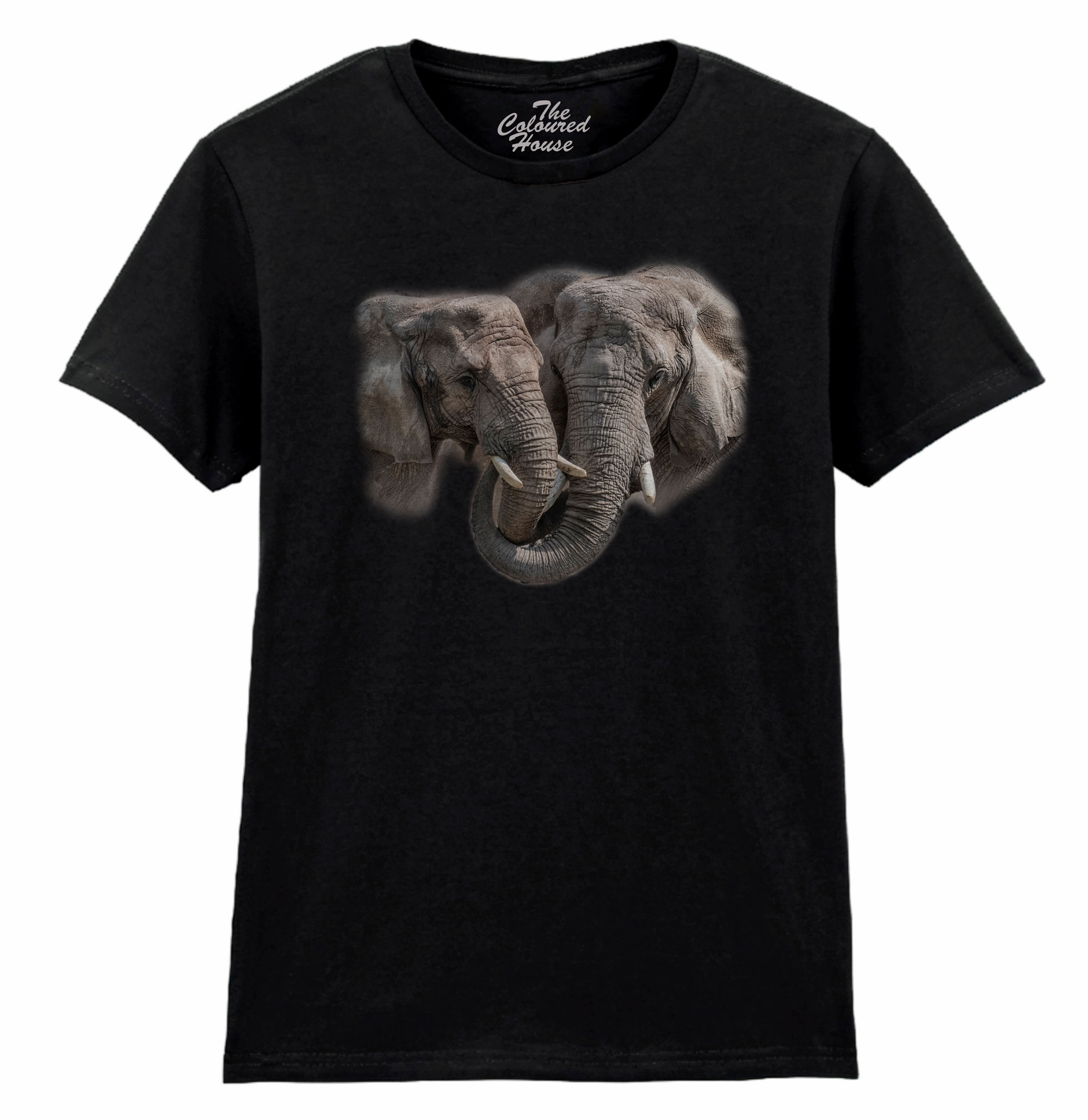Big Hug - Elephants Ladies T-shirt