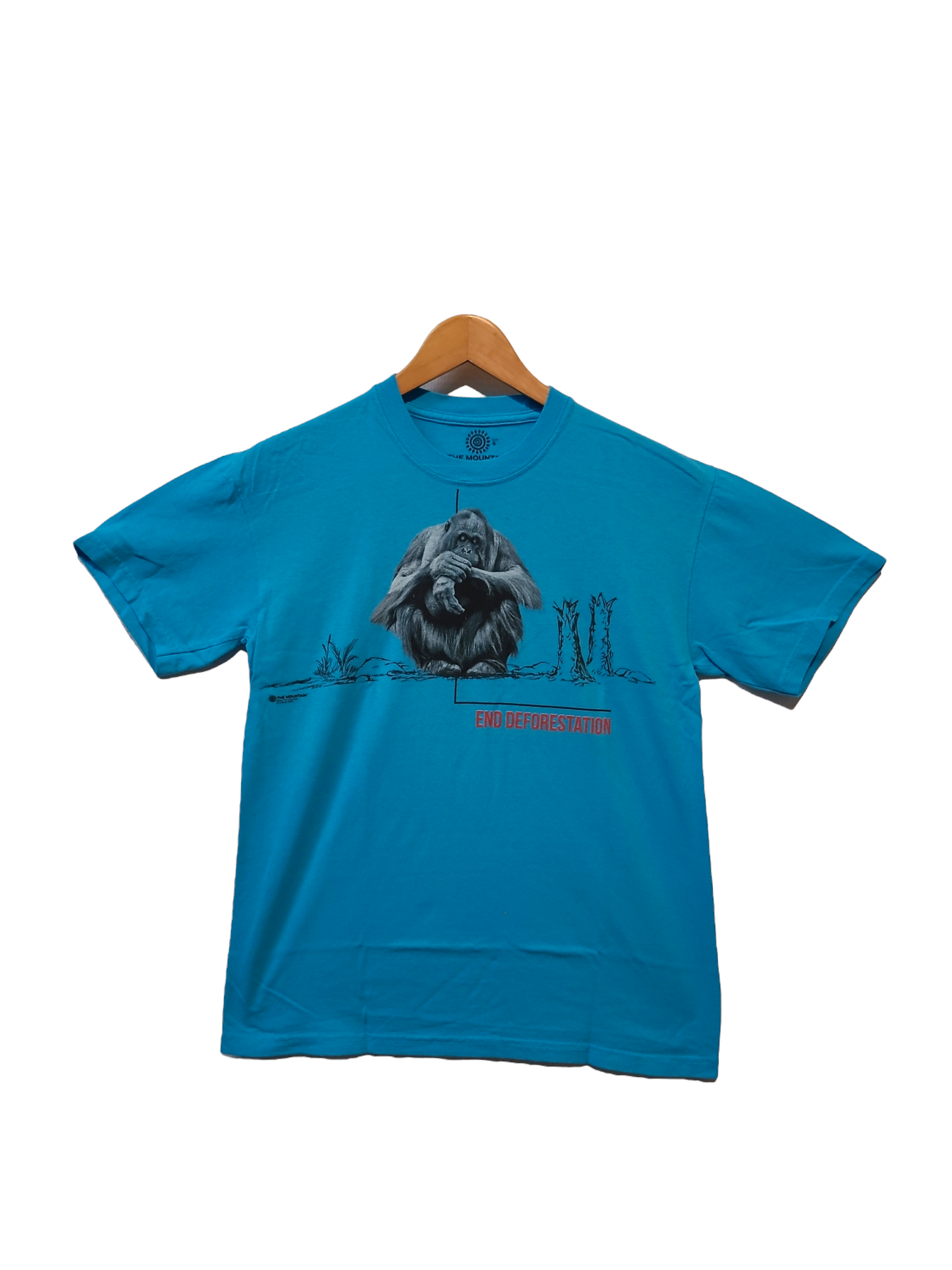 End Deforestation Orangutan Blue KIDS