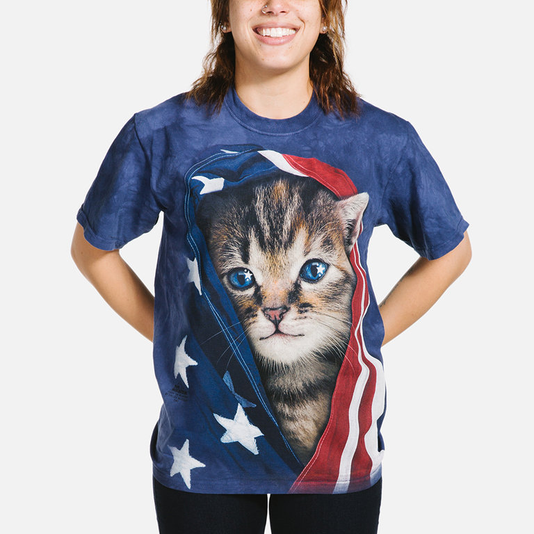 Patriotic Kitten