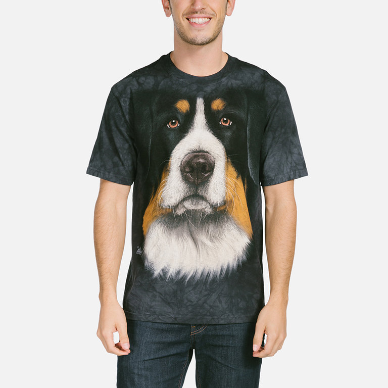 Bernese Mountain Dog Face