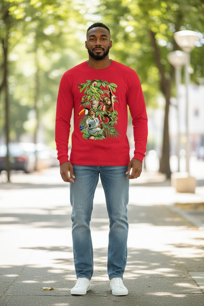 Animals Tree Of Life Longsleeve