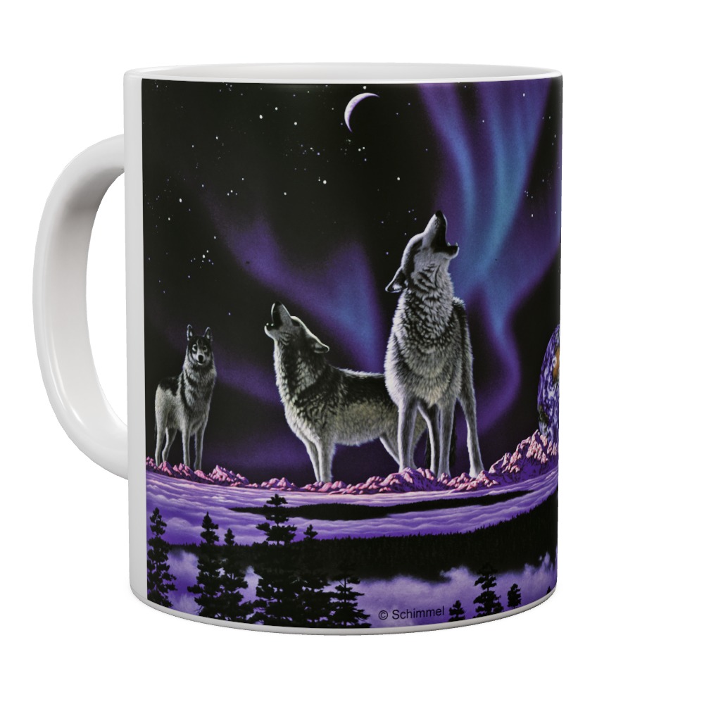 Earth Song - Wolves Mug