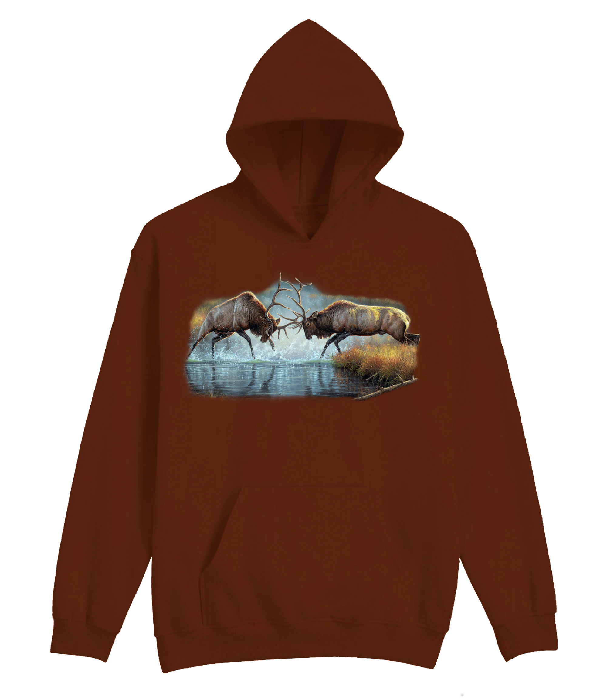 The Battle - Elk Hoodie