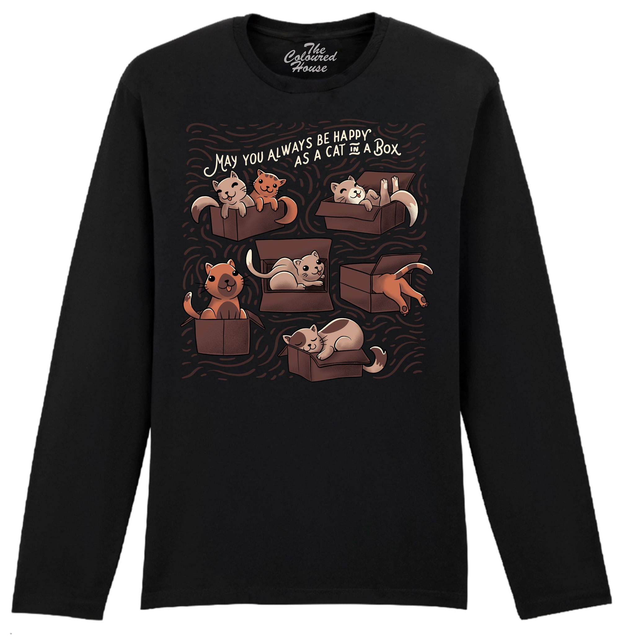 Cats In A Box Longsleeve