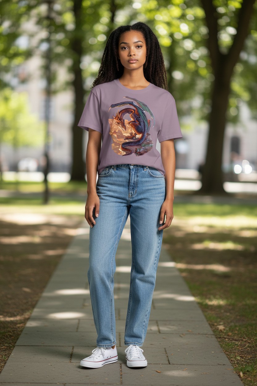 Bravery Misplaced Ladies T-shirt