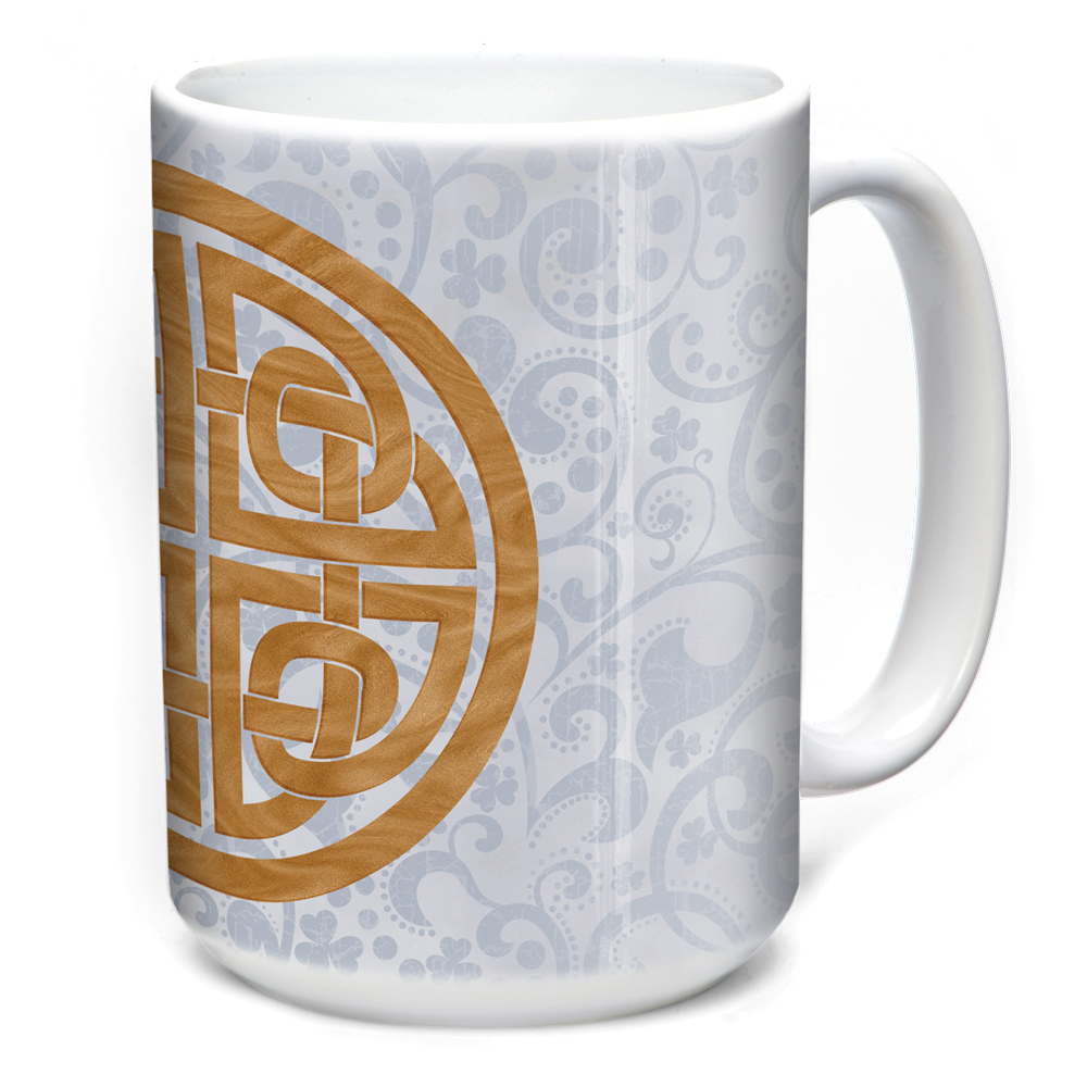 Becher Celtic Knot Grey