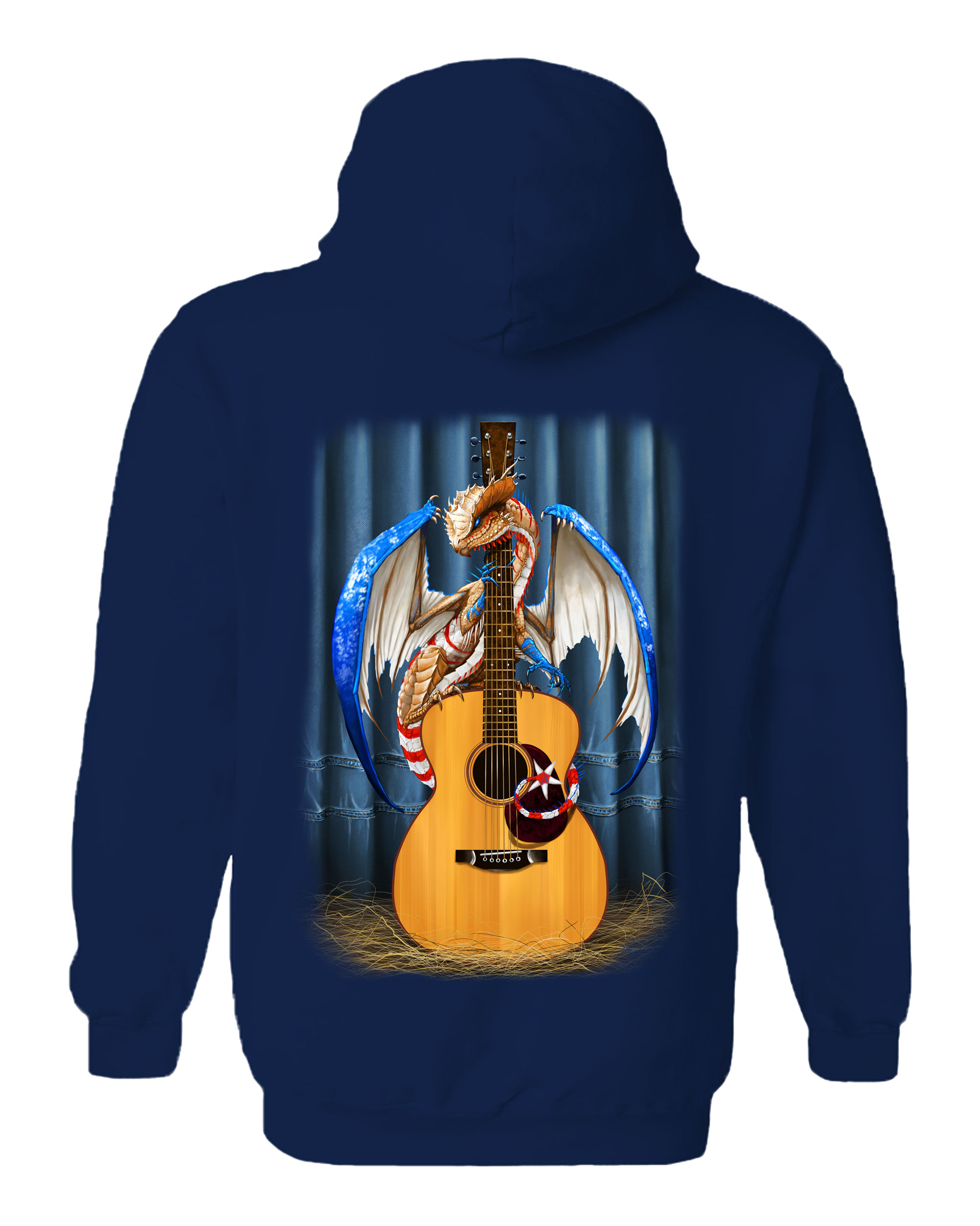 Country Music Dragon Hoodie
