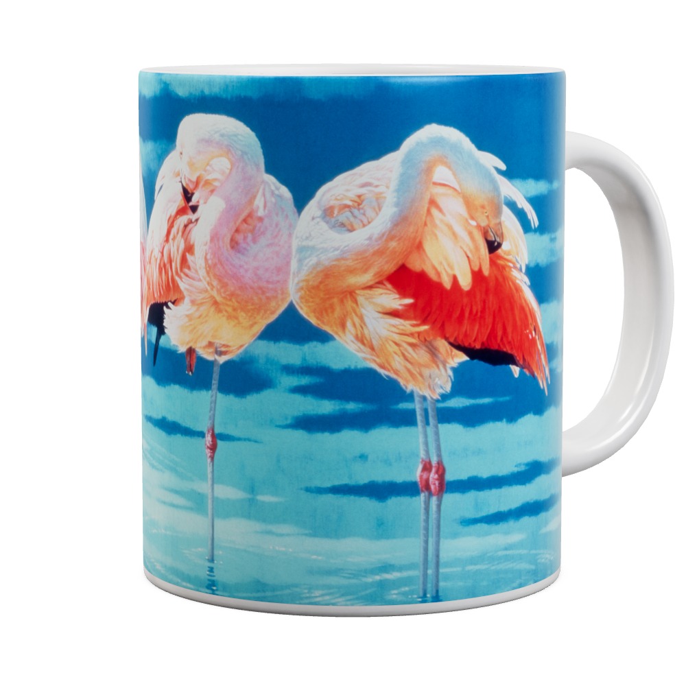 Early Summer Breeze - Flamingo Mug