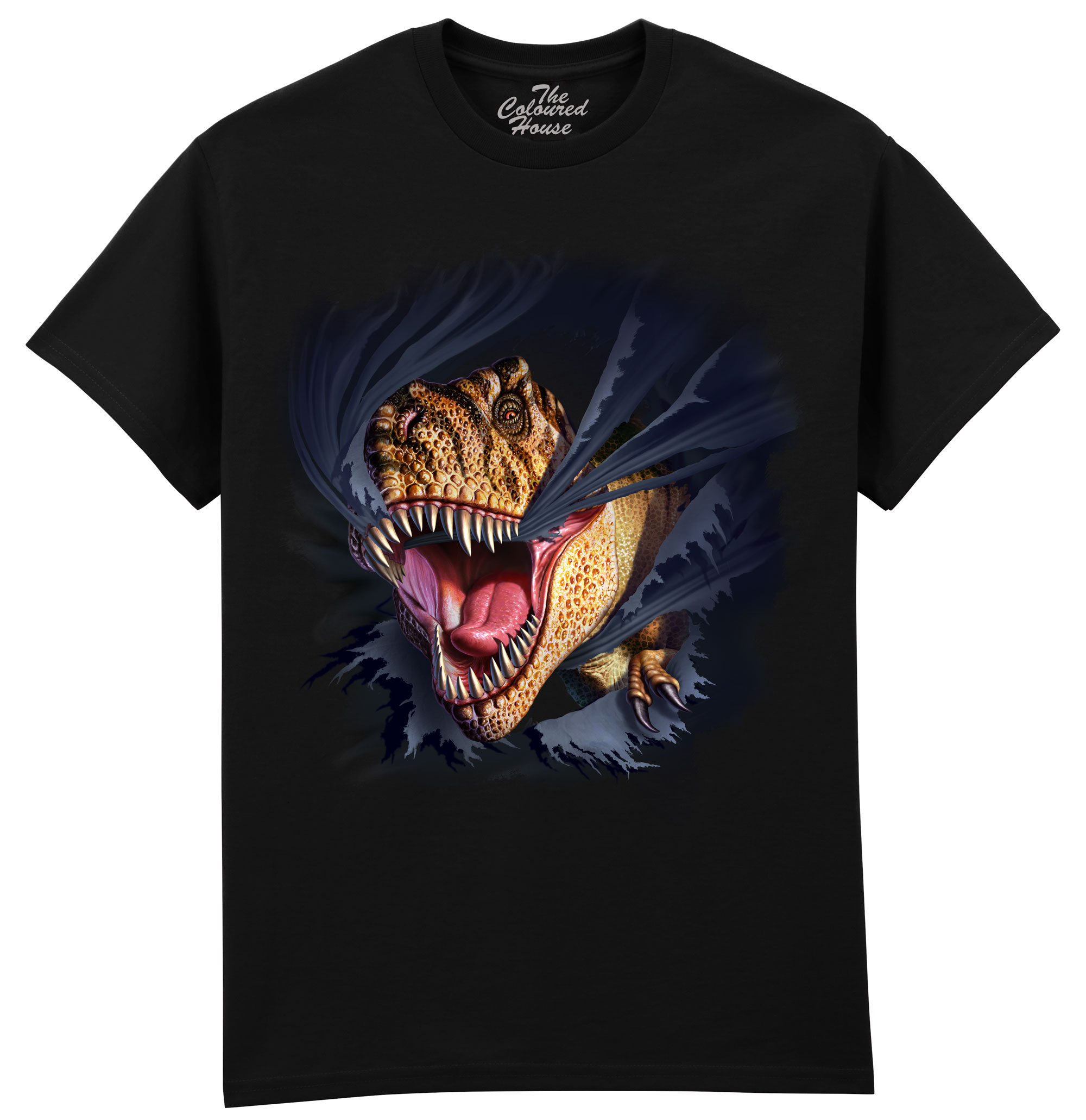 T-Rex Tearing Black