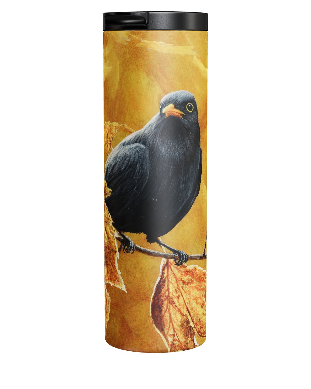 Black And Gold Tumbler