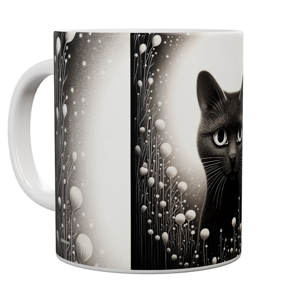 Black Cat Mug