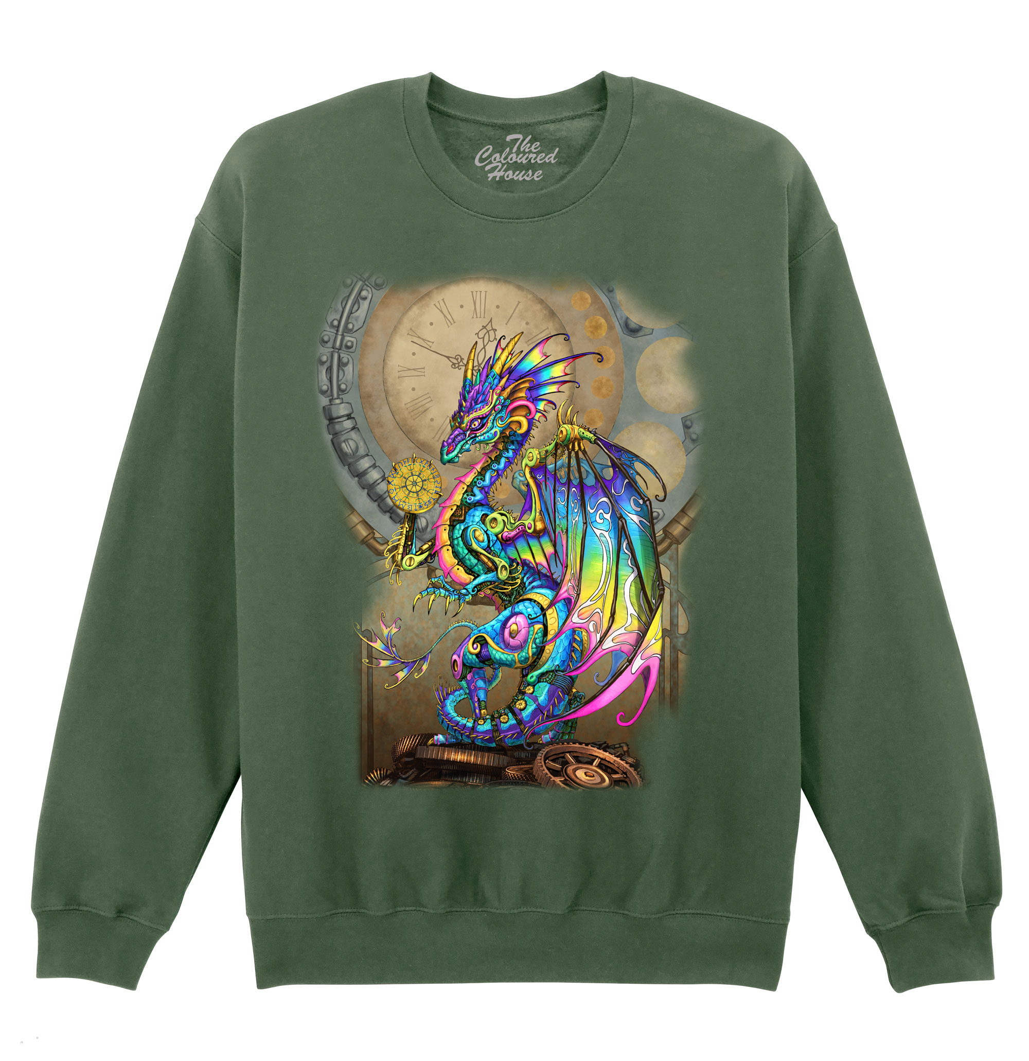 Kaleidoscope Dragon Sweater