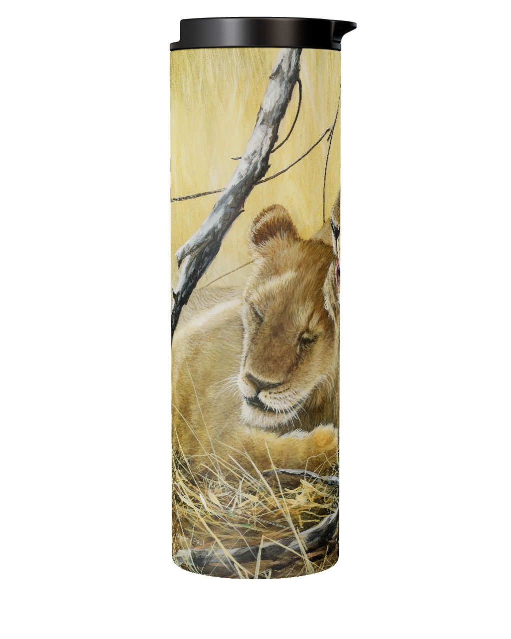 Behind The Ears - Lion Tumbler