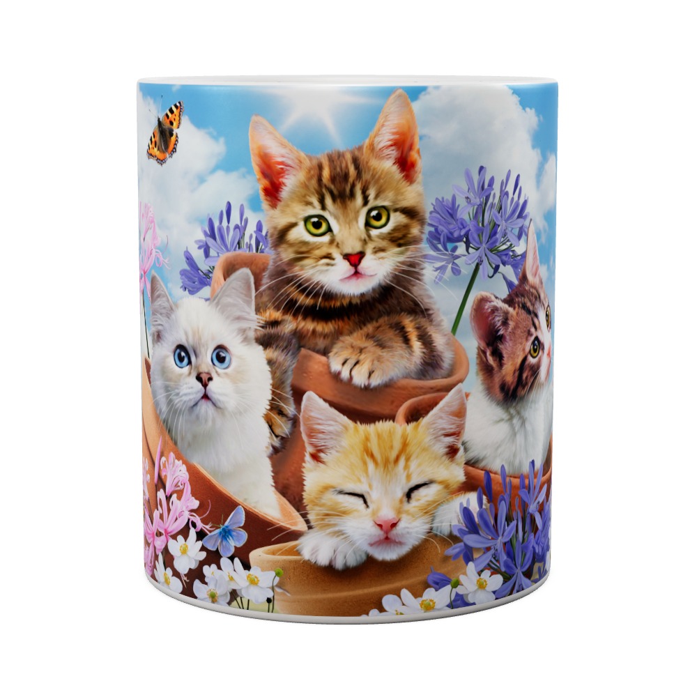 Garden Wonders - Cats Mug