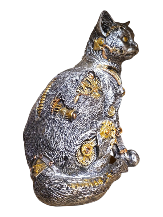 Steampunk Cat 17*14*20cm