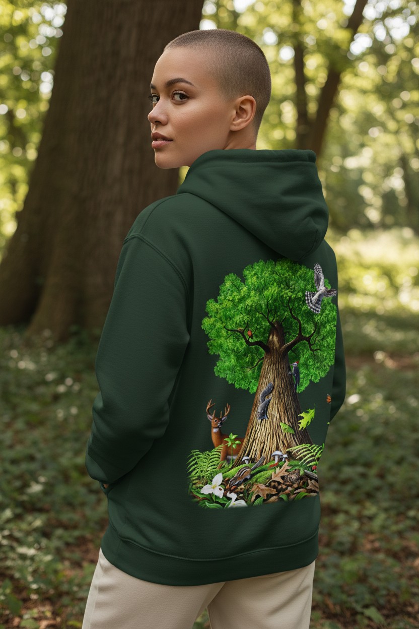 Tree Of Life Animals Hoodie