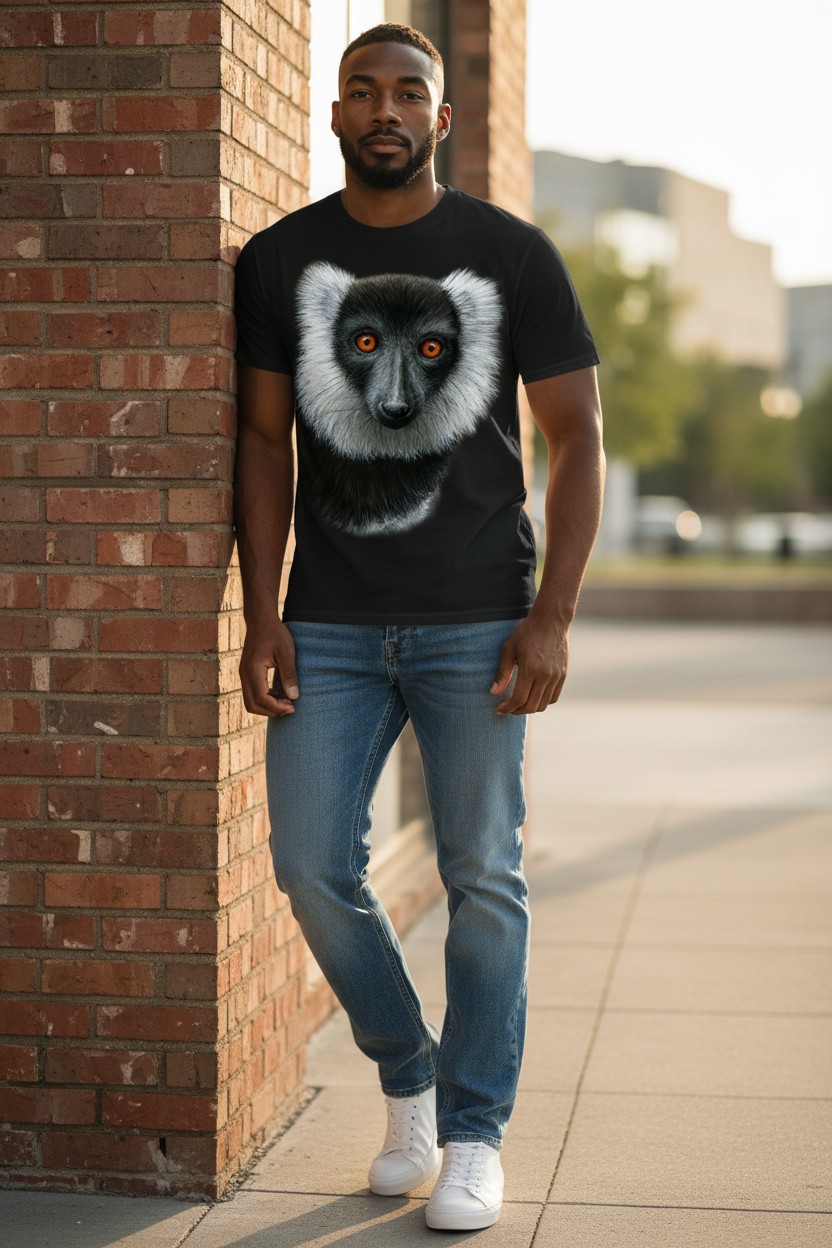 Black And White Ruffed Lemur