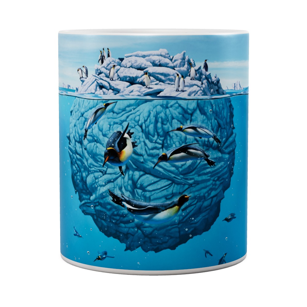 Penguin Wink Mug