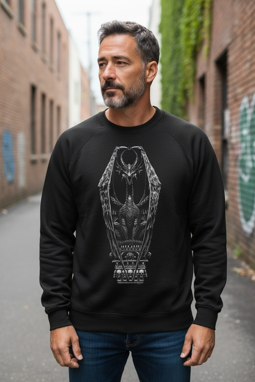 Coffin Dragon Sweater