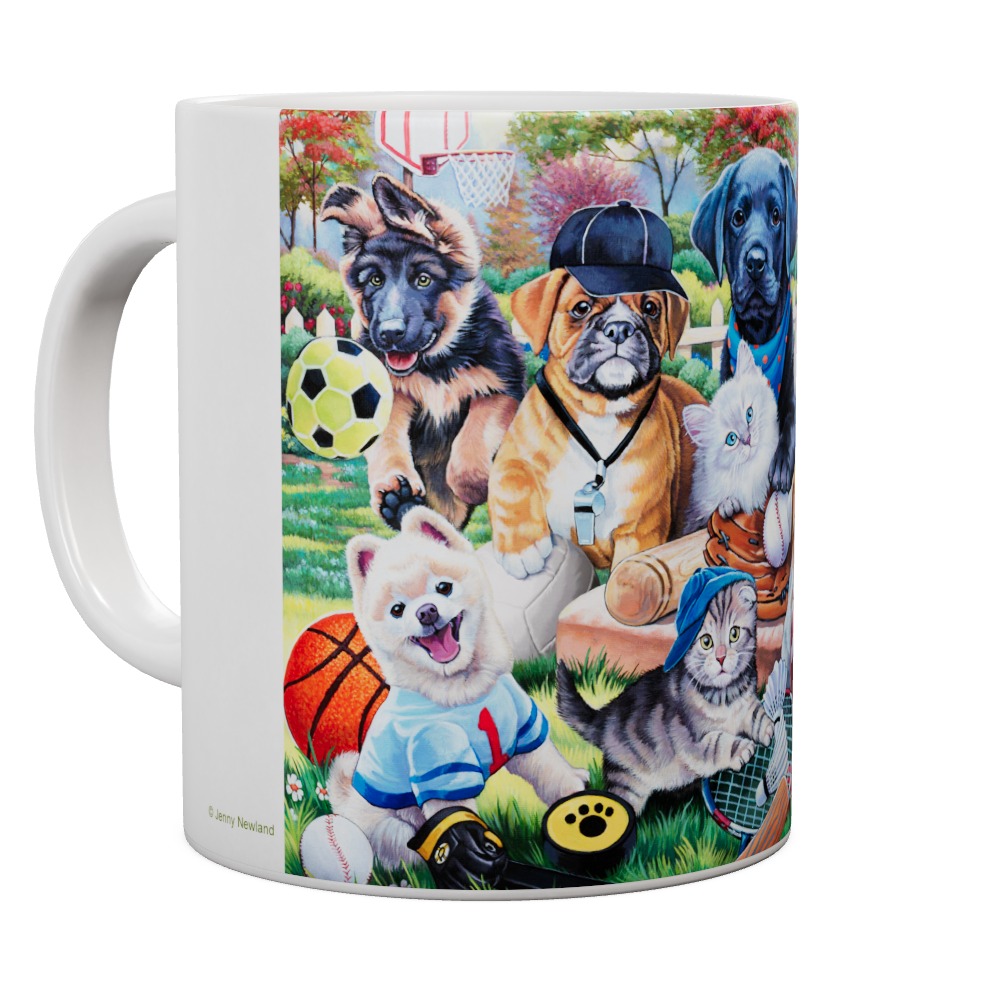 Schoolyard Athletics - Dogs And Cats Mug