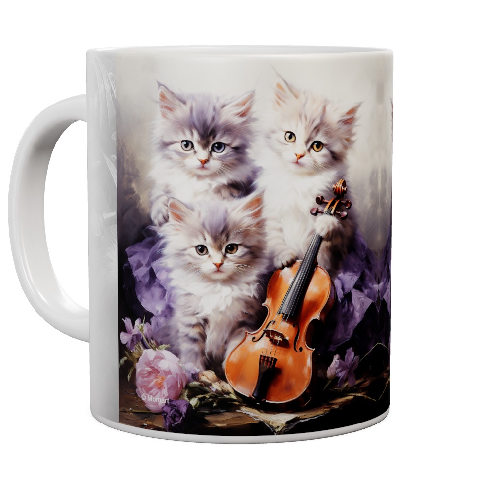 Musical Kittens Mug