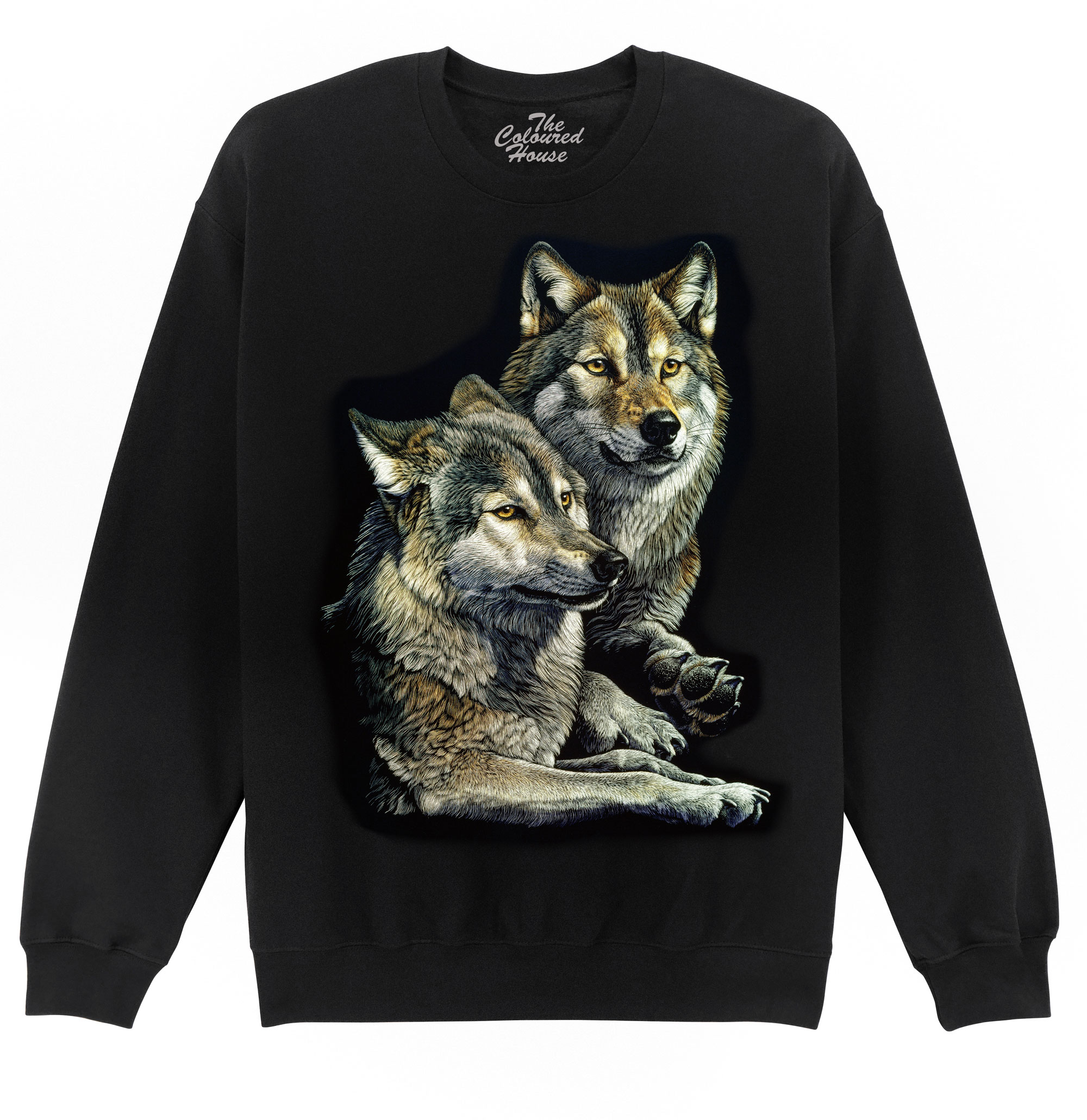 Couple Wolves Sweater