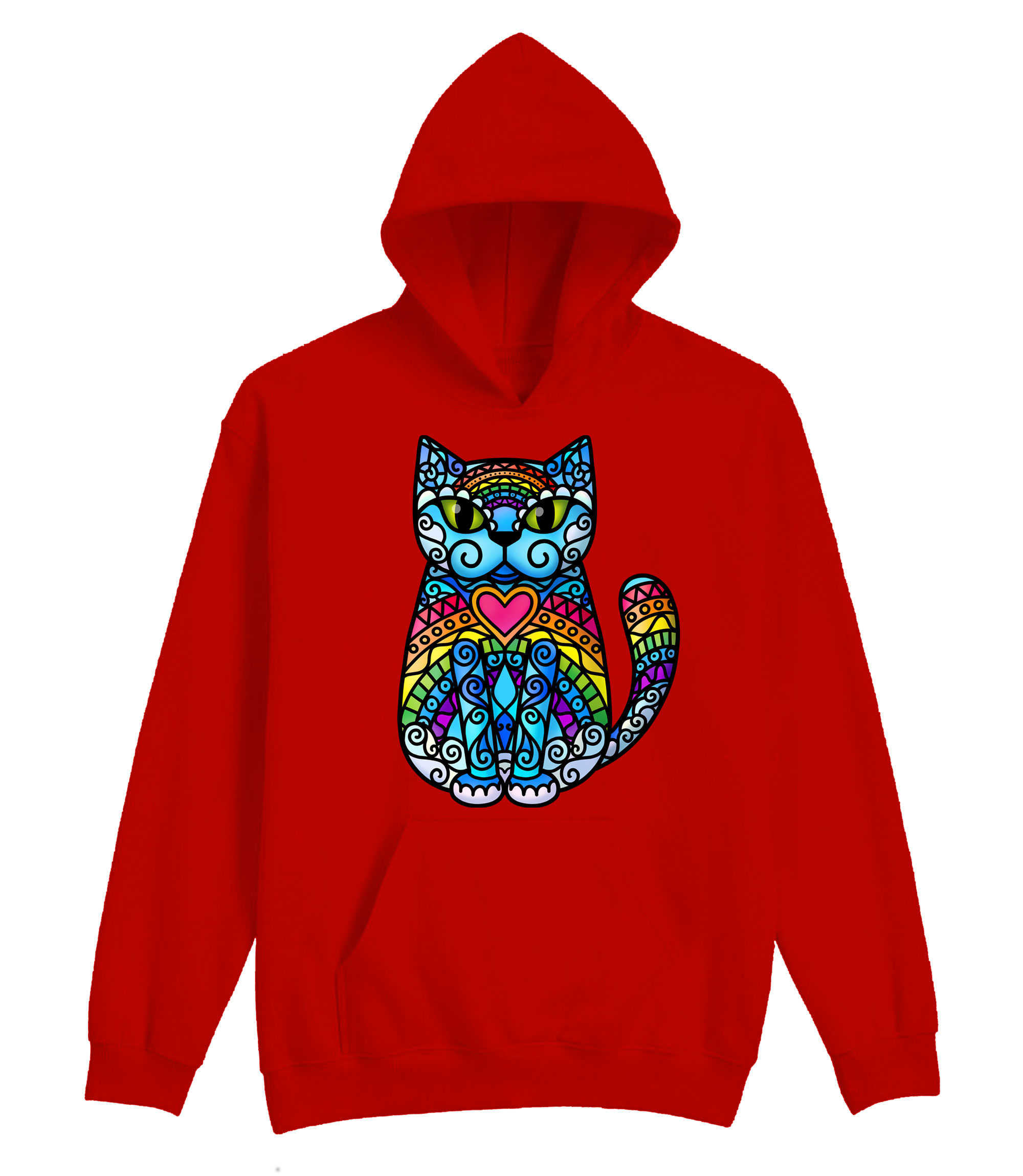 Rainbow Cat Hoodie