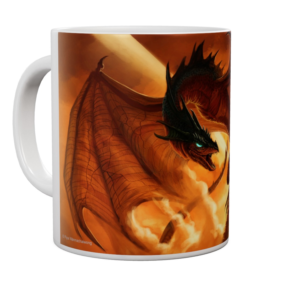 Dragon At Sunrise Mug