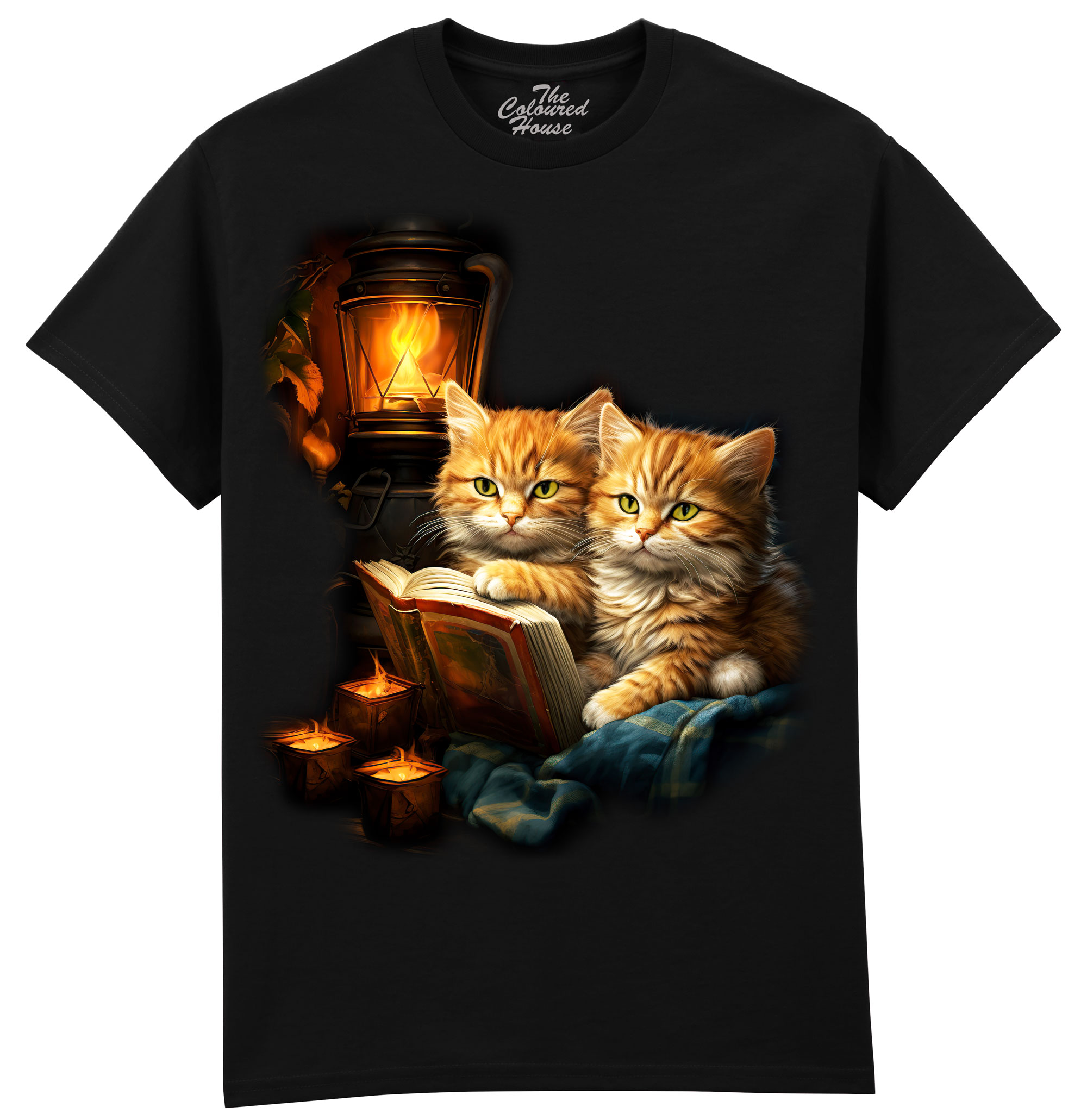 Red Kittens By Candlelight