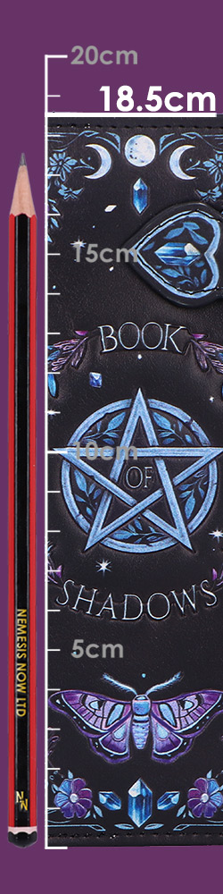 Book Of Shadows Embossed Purse 18.5cm