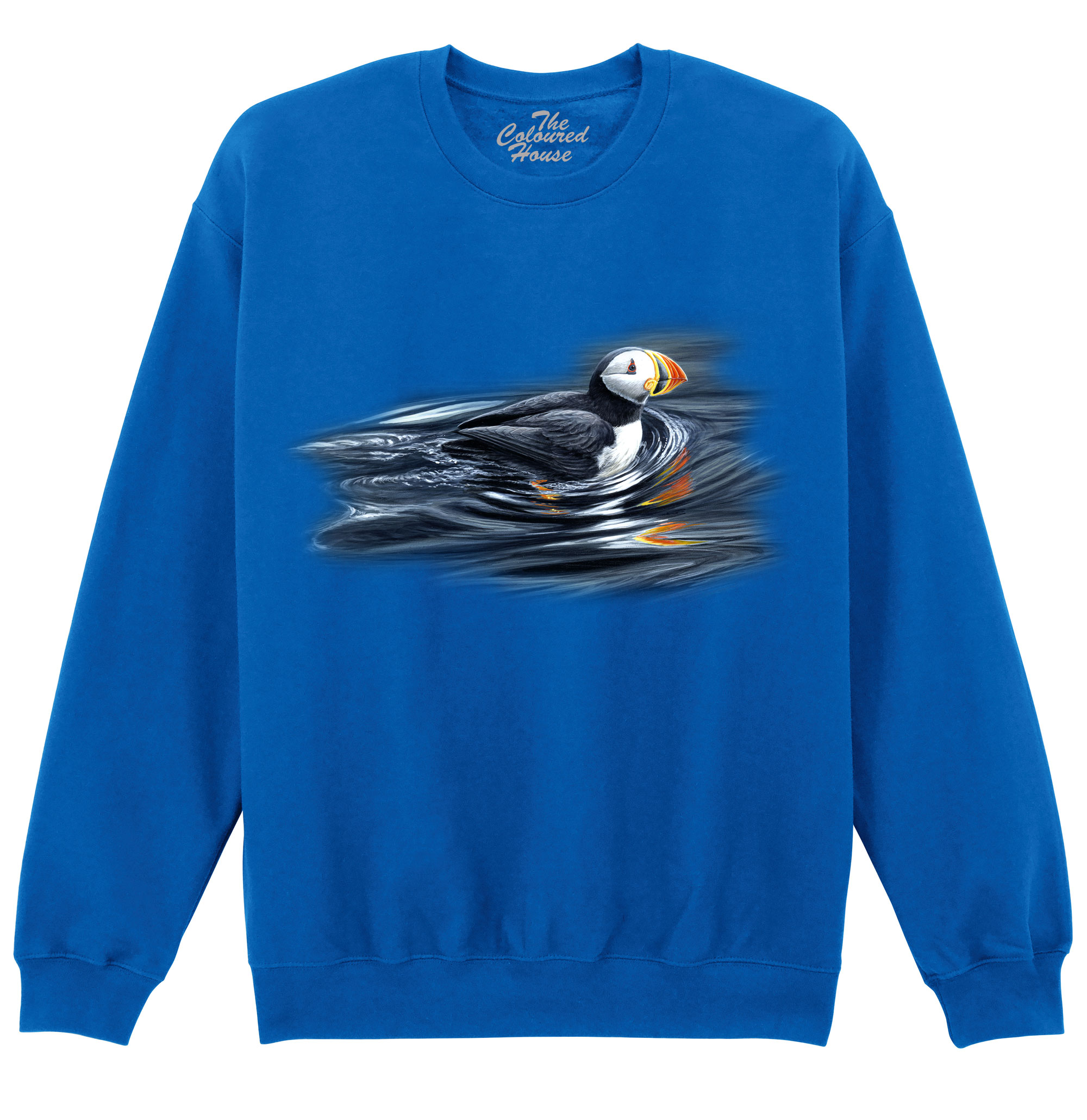 Swimming Puffin Sweater