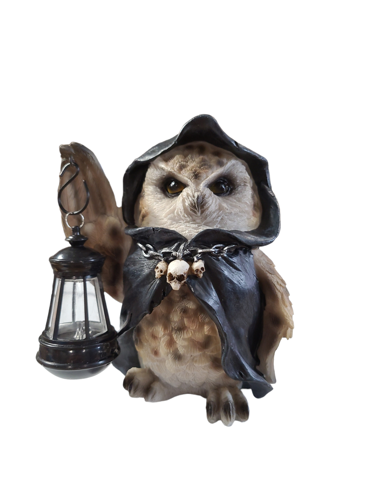 PhotoRoom-20221010_134133 Reapers Flight Lantern Owl - Brown - 17cm