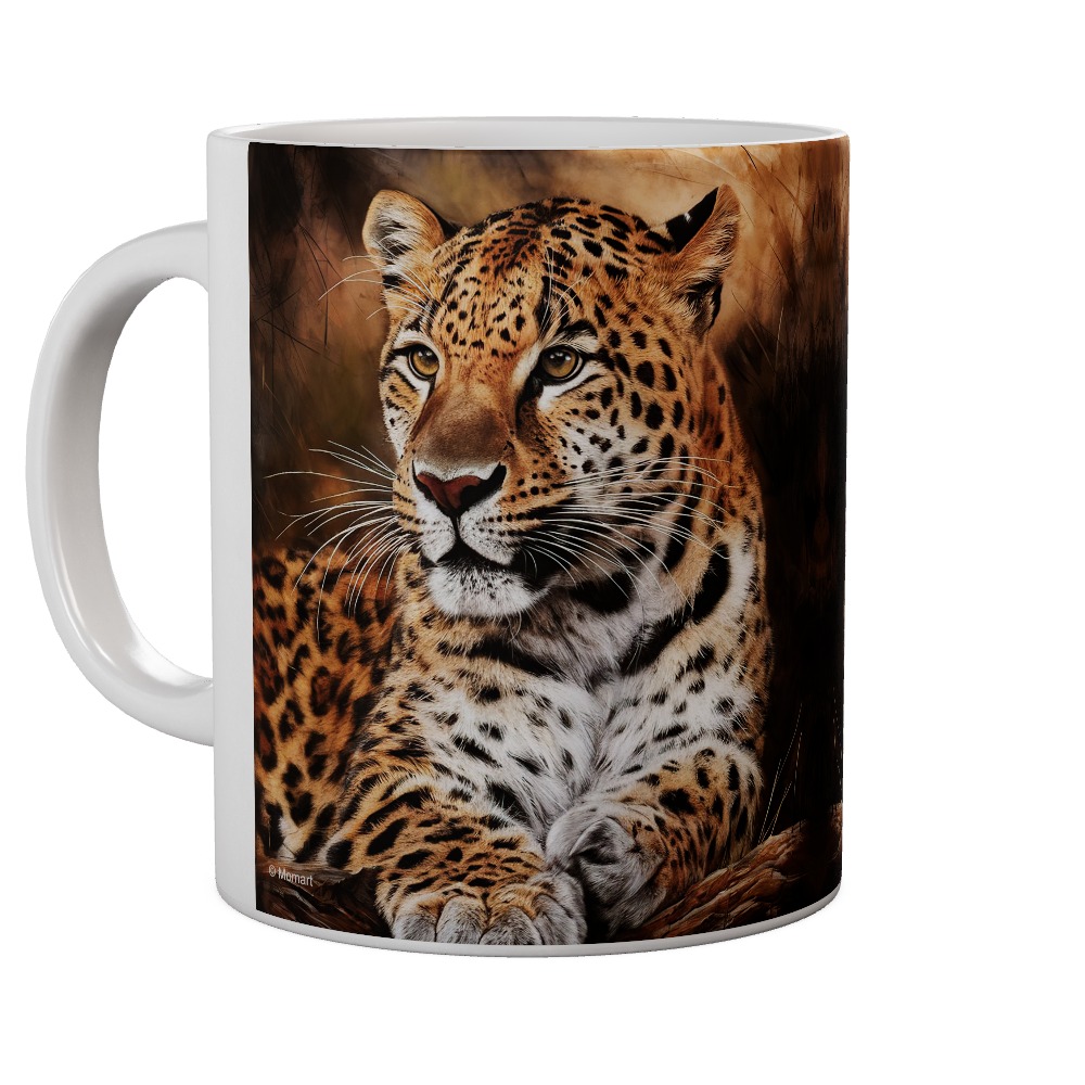 Posing Leopard Mug