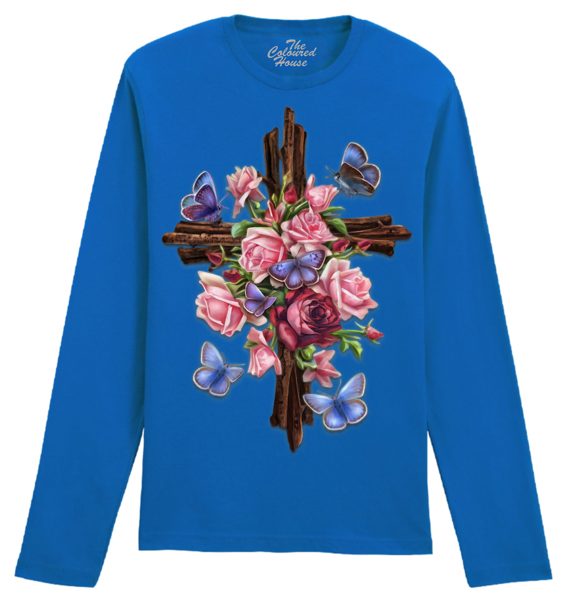 Flower Cross Longsleeve