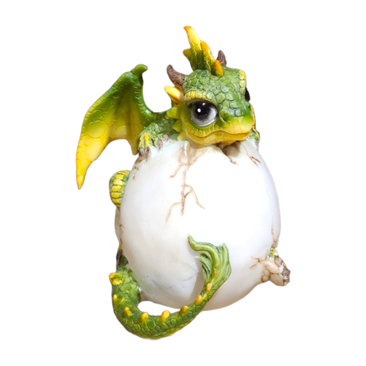 Green Dragon Egg - ± 11cm