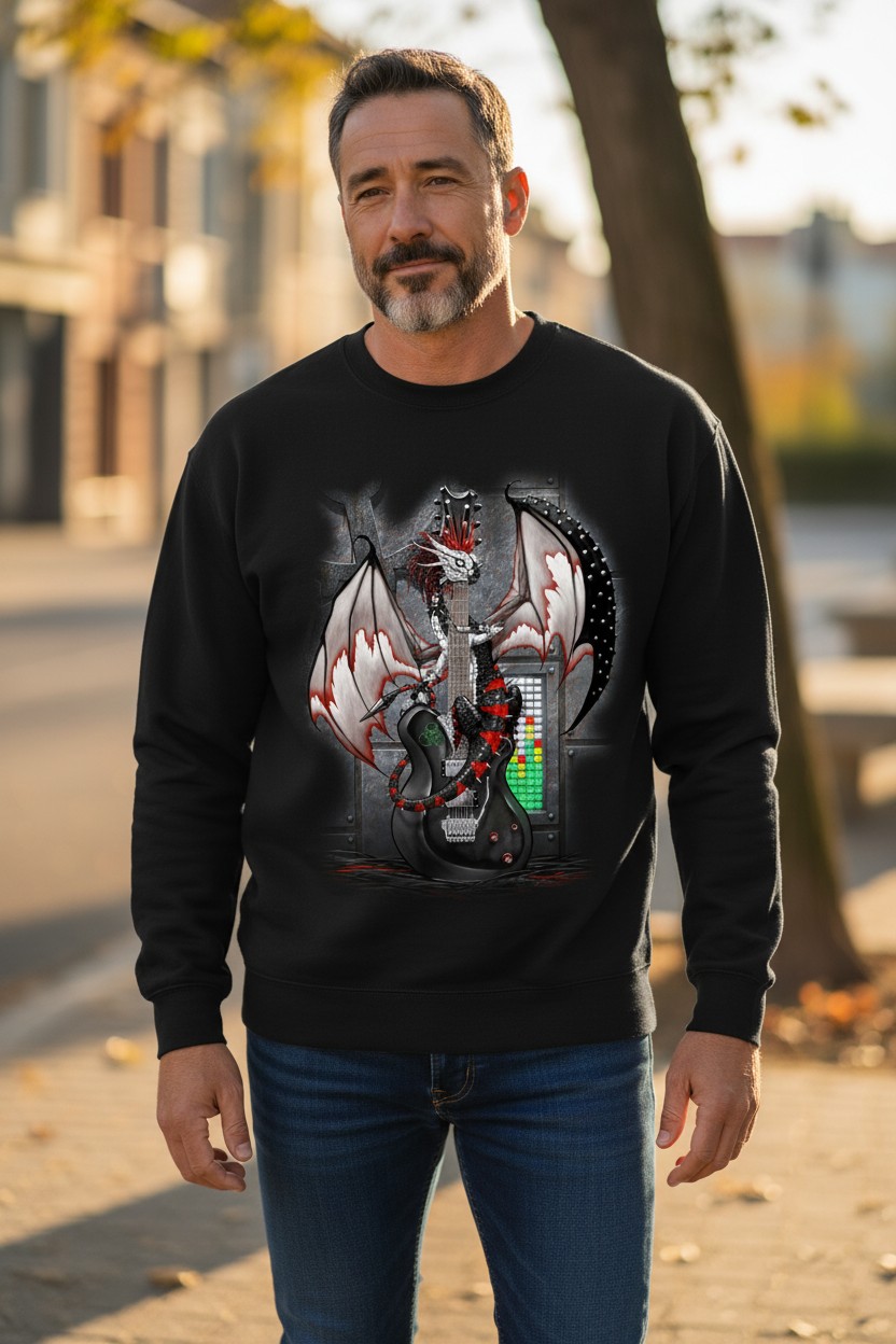 Tech-n-dustrial Dragon Sweater