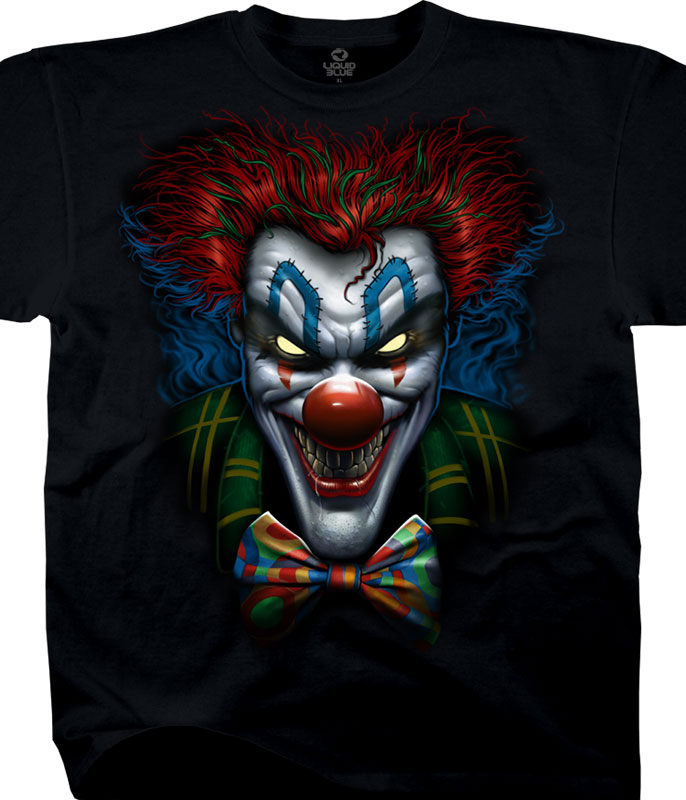 Bow Tie Clown Dark Fantasy T-shirt