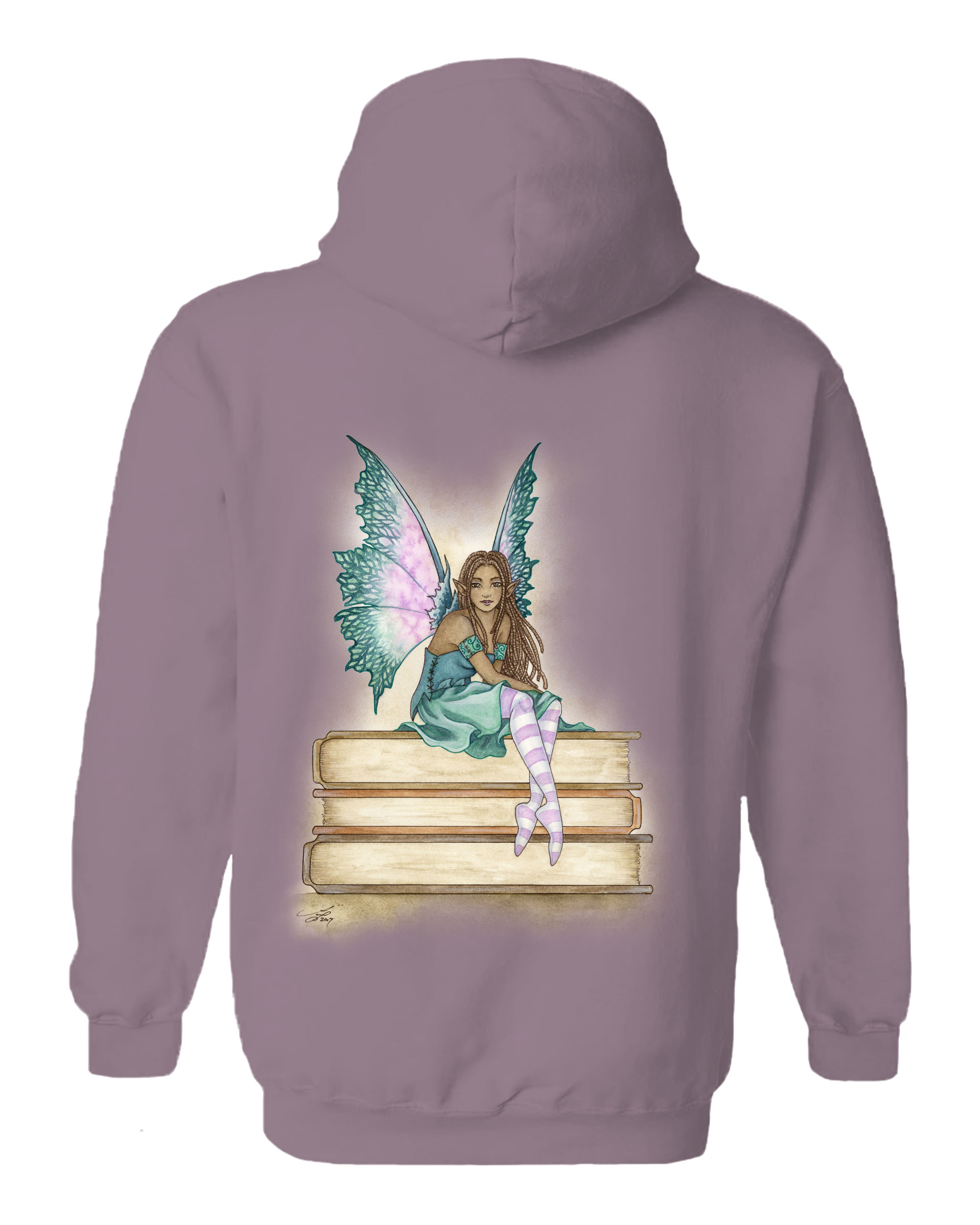 Green Bookworm Hoodie