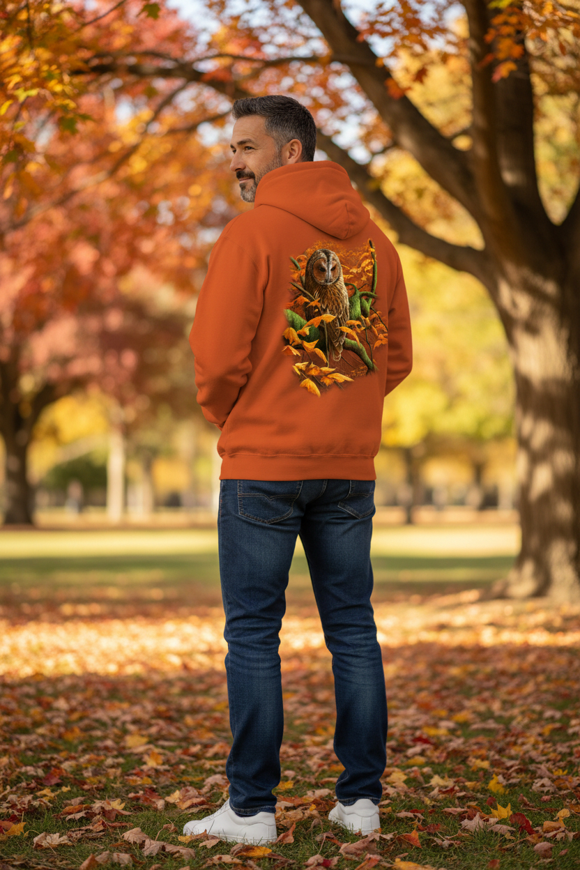 Autumn Tawny Owl Hoodie