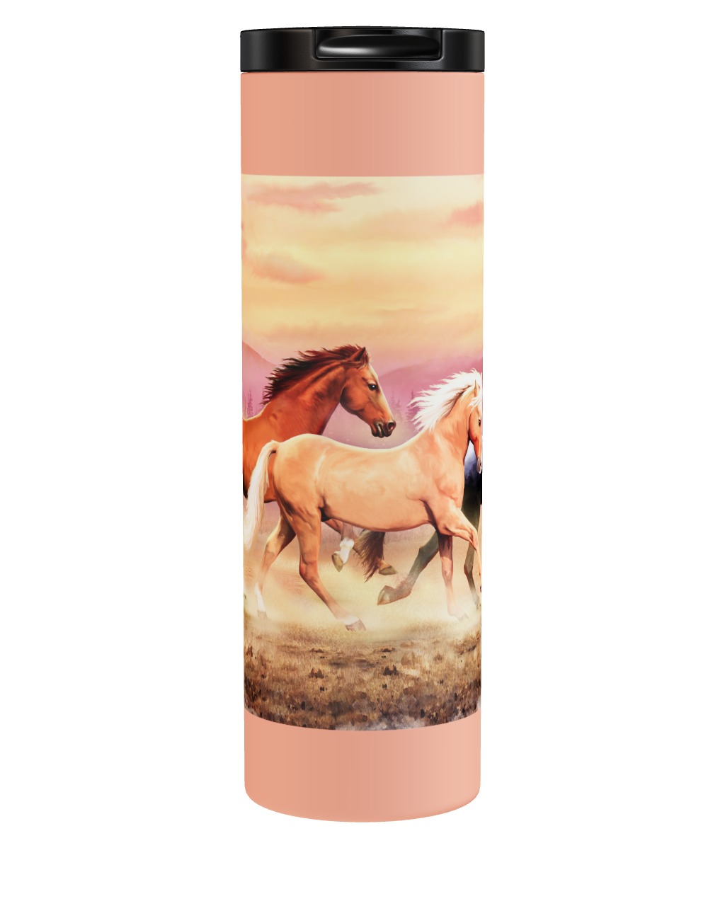Running Free- Horses Tumbler