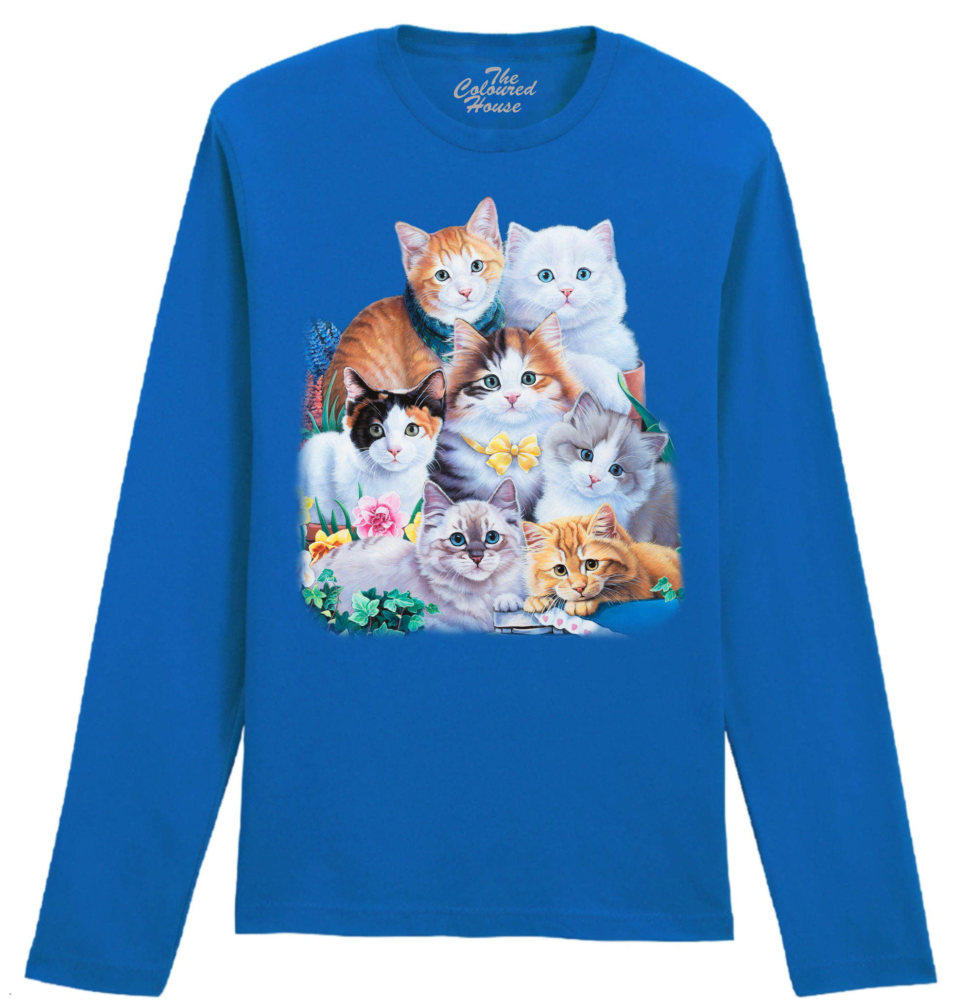 Kitten Collage Longsleeve