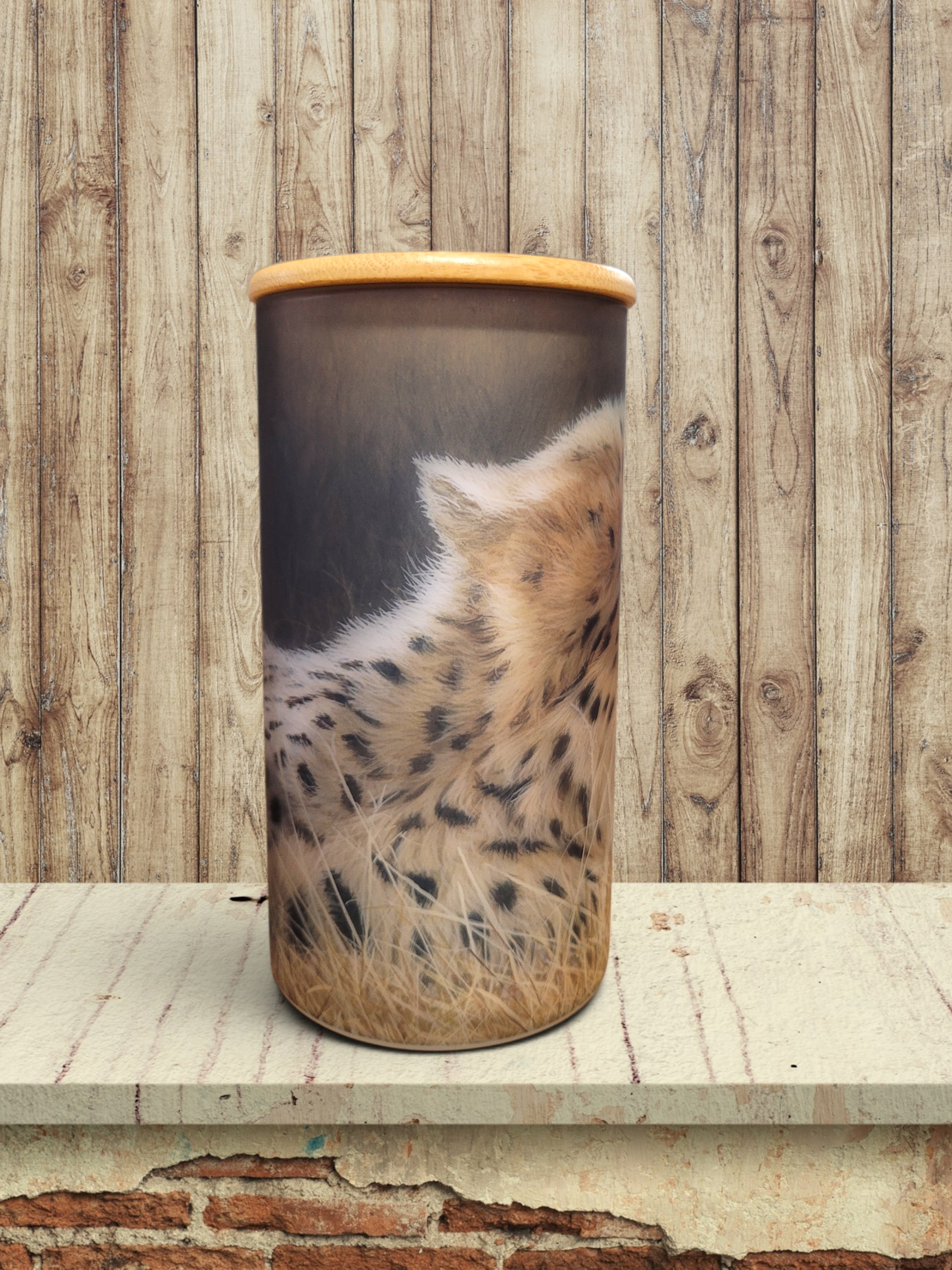 Alert Cheetah - Storage Jar 25Oz