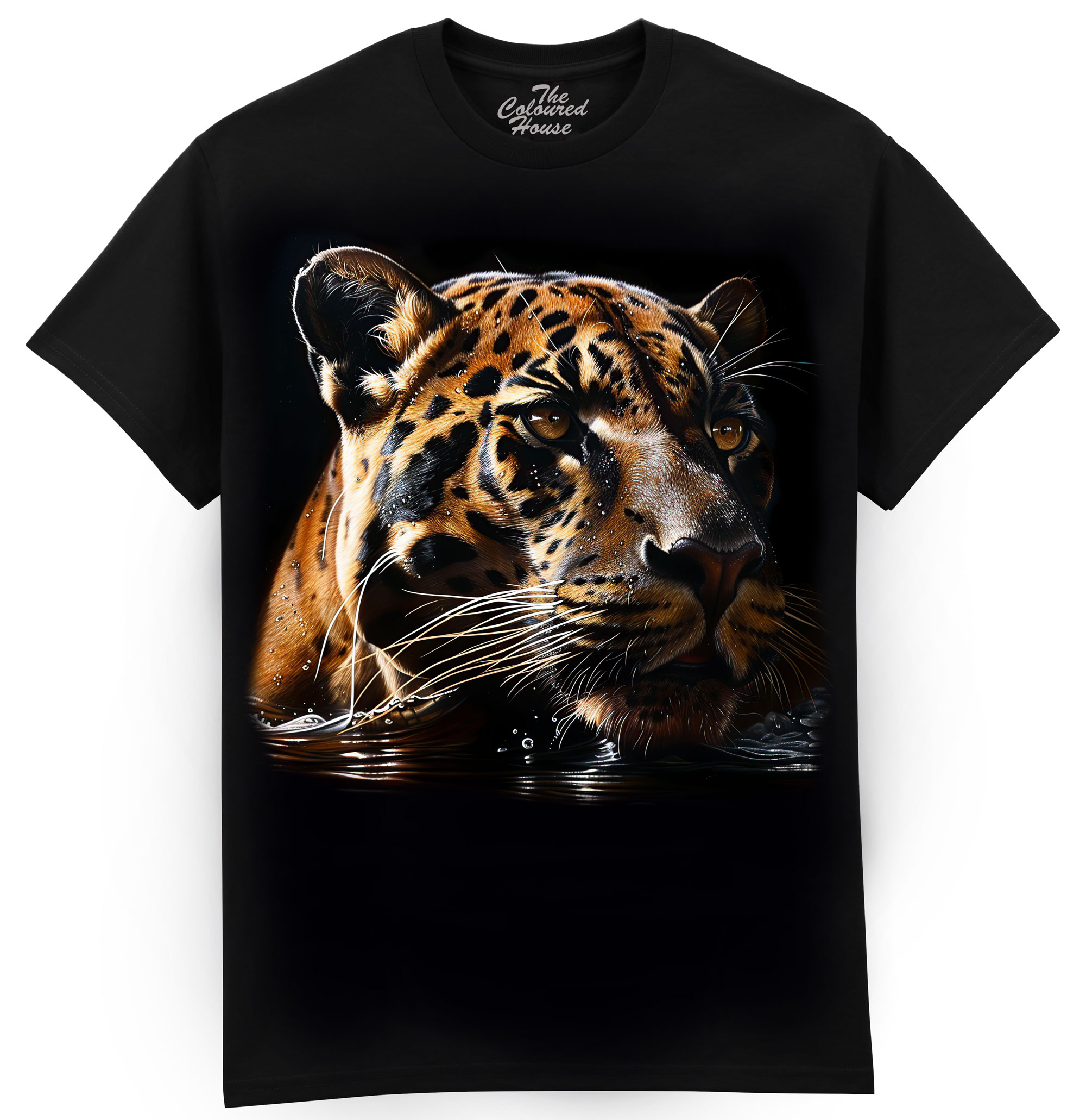 Leopard In Water