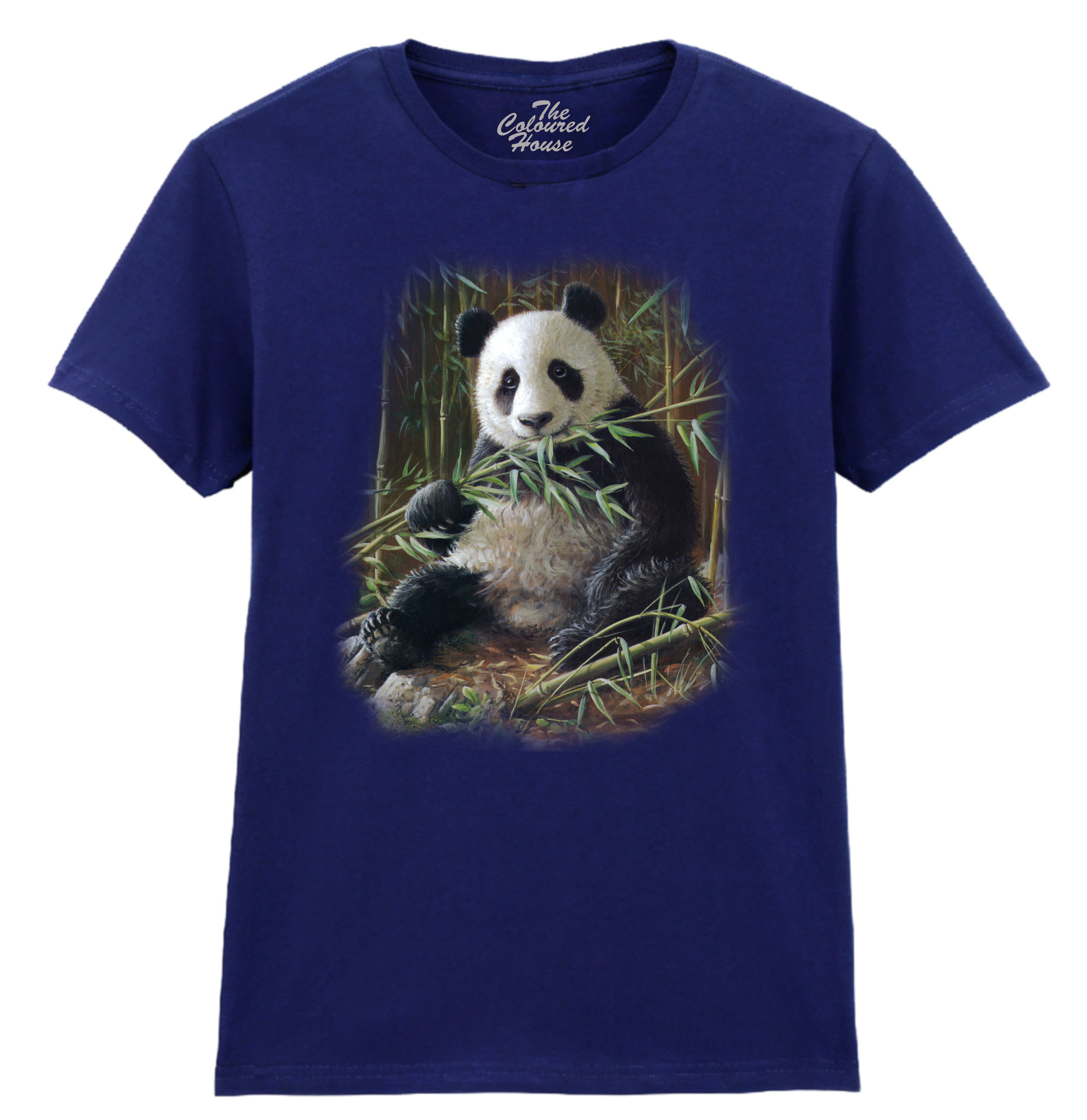 Bamboo Panda Ladies T-shirt