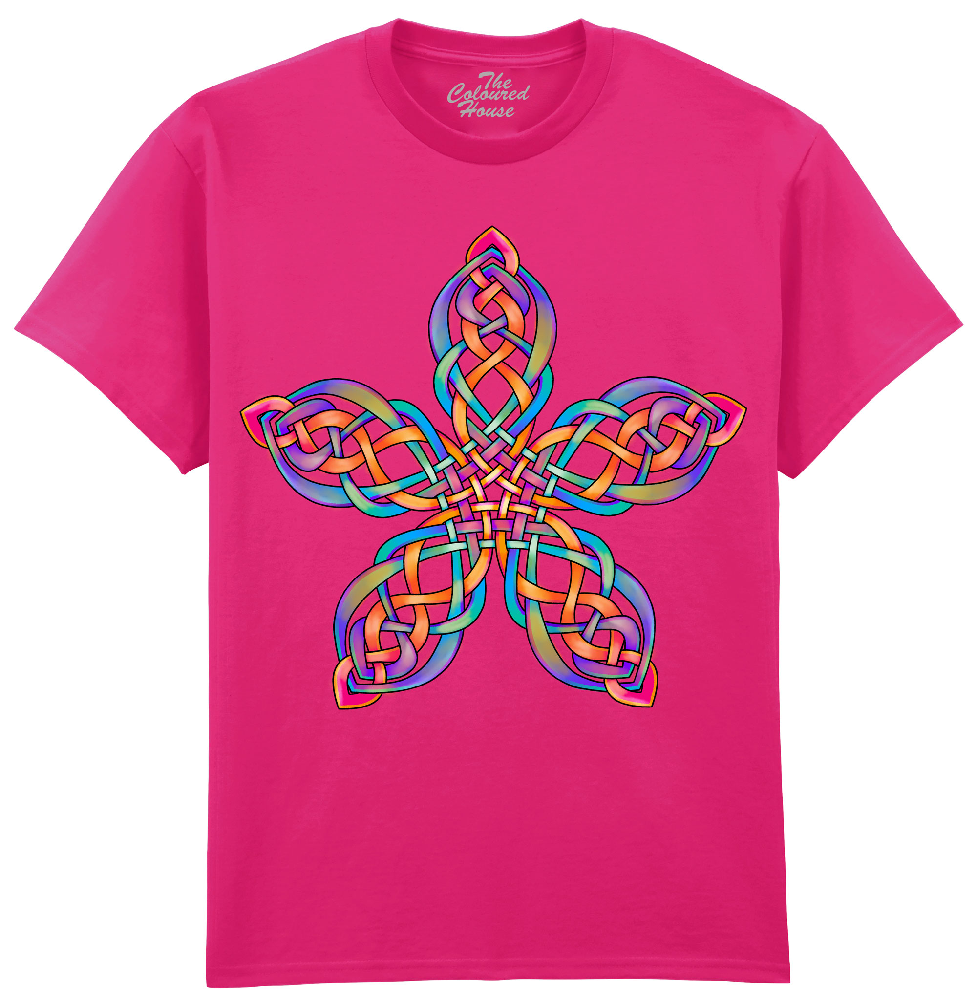 Celtic Knot Five Star Flower