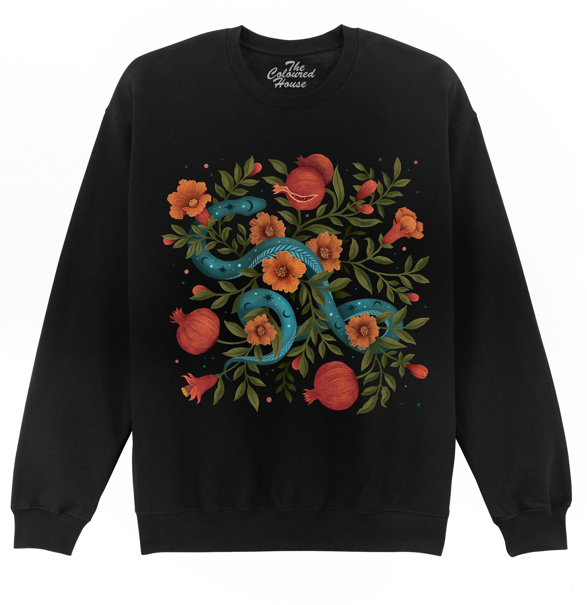 Serpentine Blossom Sweater