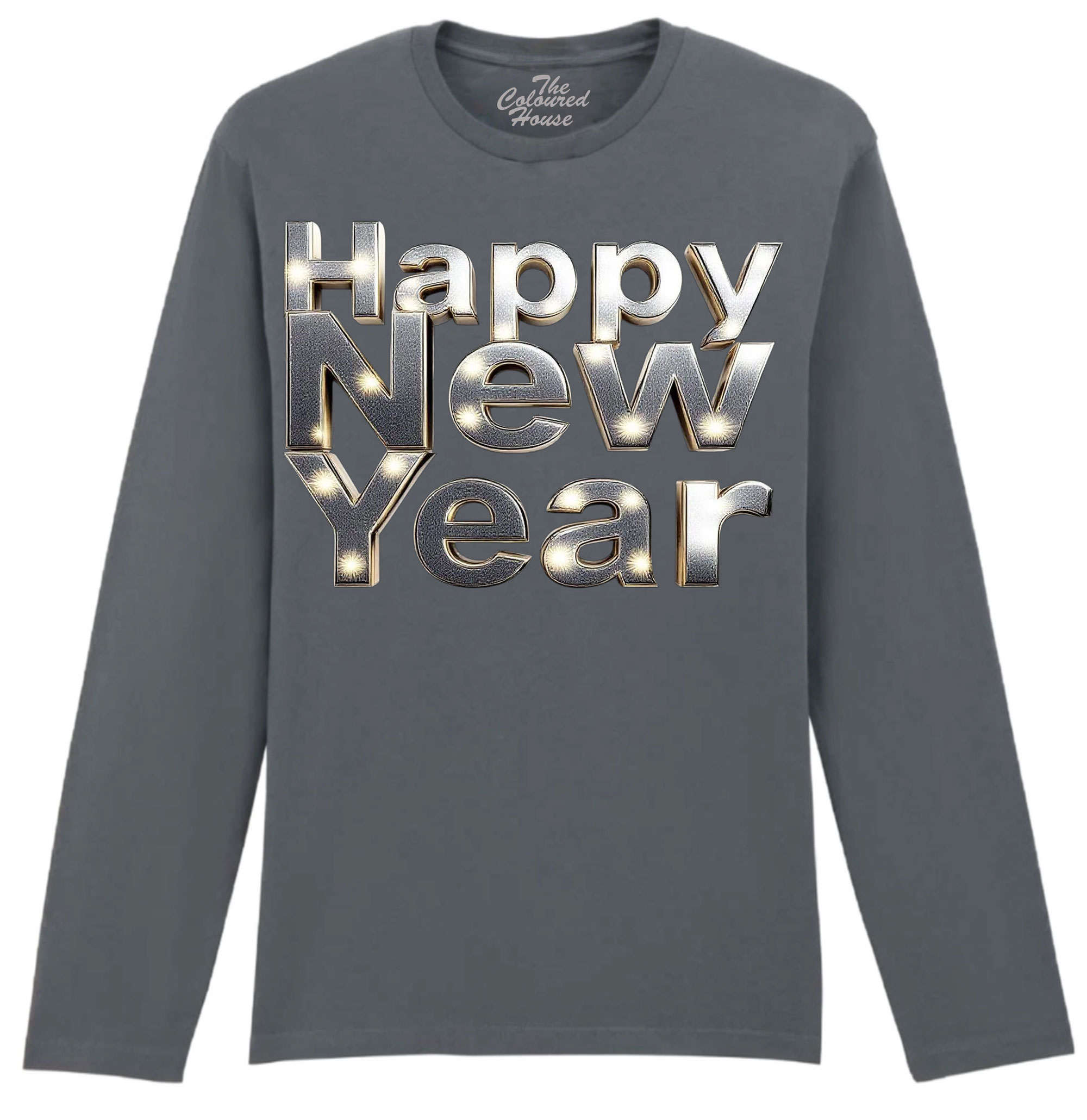 Happy New Year - Silver Longsleeve
