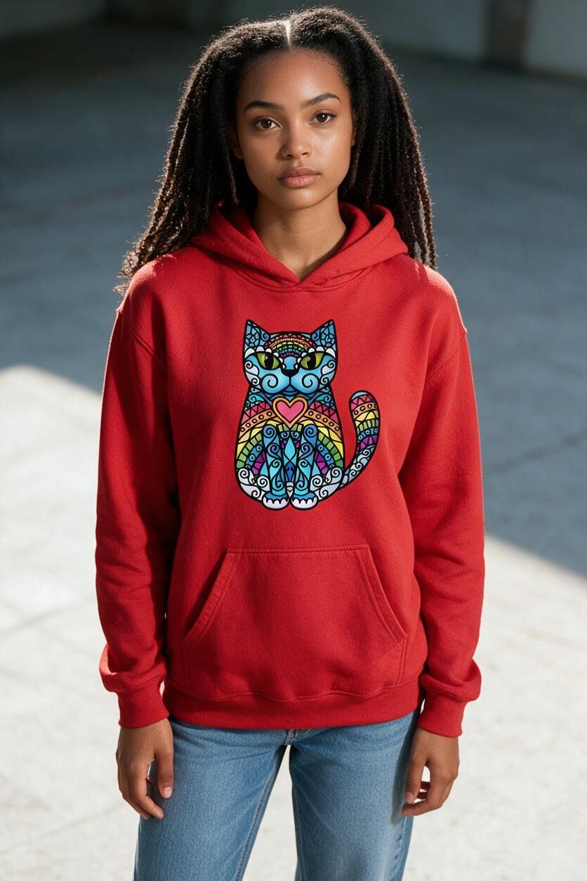 Rainbow Cat Hoodie