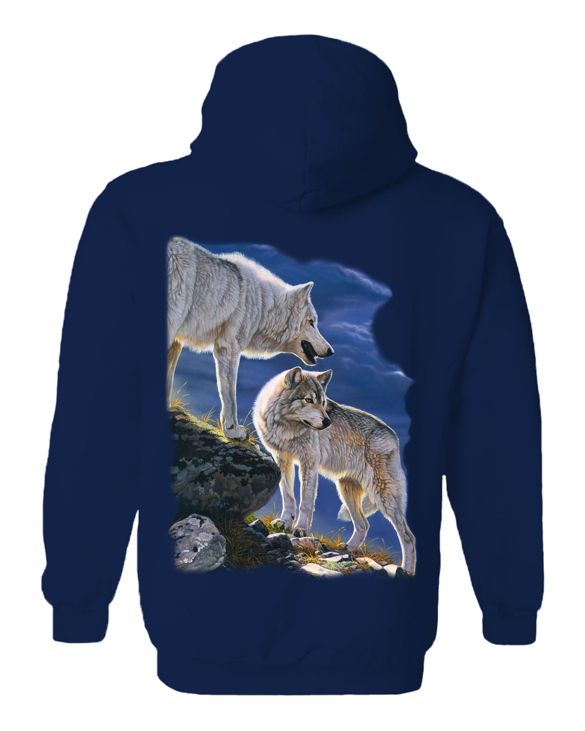 Tundra Wolf Hoodie