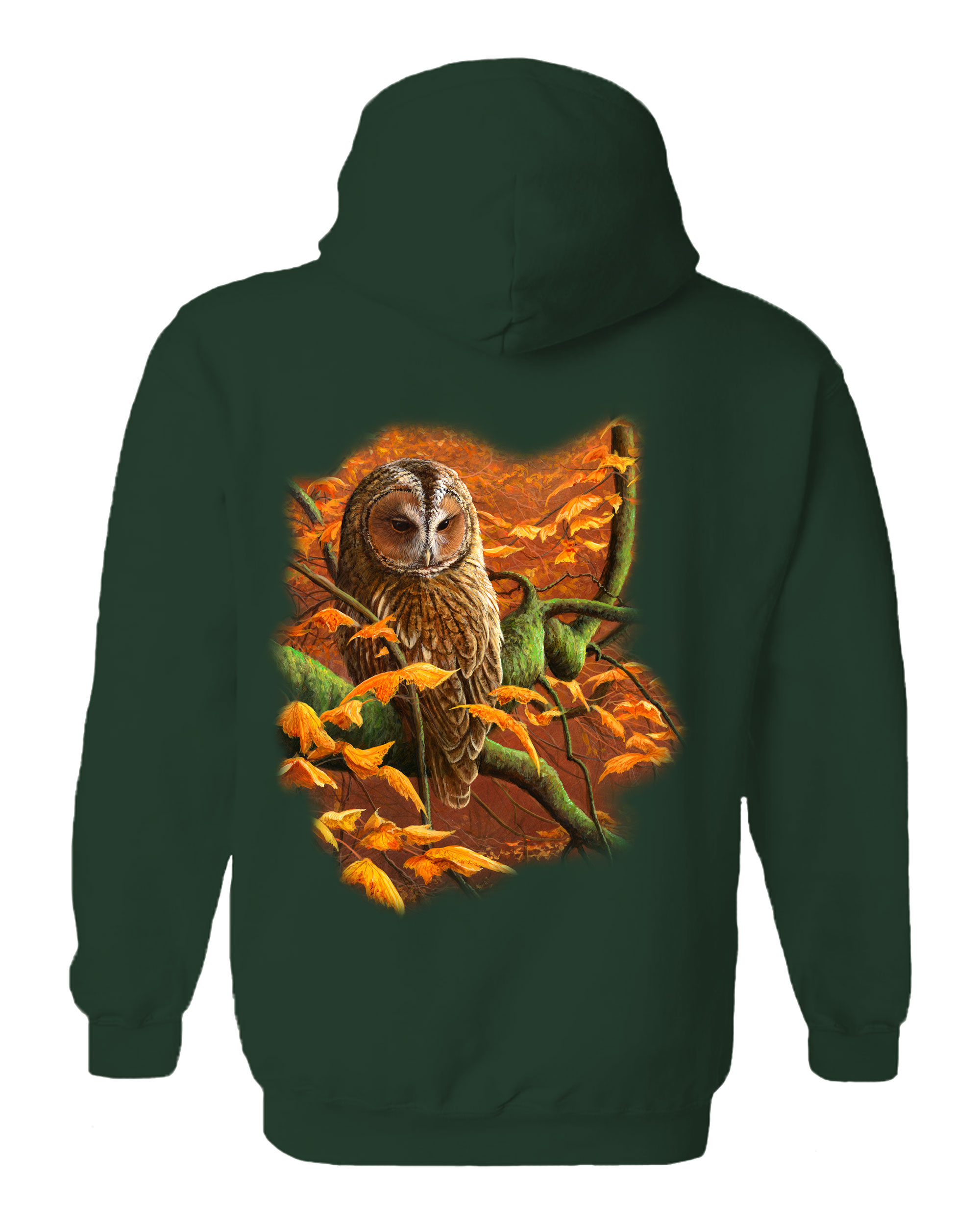 Autumn Tawny Owl Hoodie